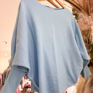 Ryu Thin Sweater - Vista Blue