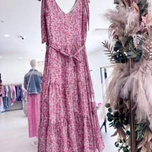 Alora Dress - Pink Floral