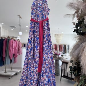 Dash Maxi Dress - Blue Floral