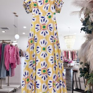 Fiesta Dress - Lirio Amarillo