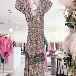 Genie Wrap Dress - Floral