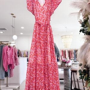 Georgia Maxi Dress - Spring Swirl