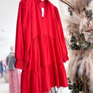 Tarah Dress - Red