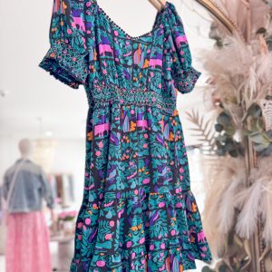 Maxine Dress - Jungle Safari