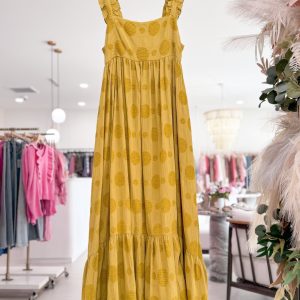 Verna Maxi Dress - Mustard