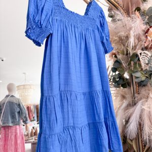 Annette Dress - Blue