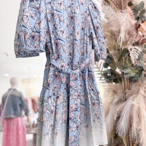 Ciel Dress - Wedgwood/Pink Salt