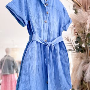 Fanny Dress - Blue