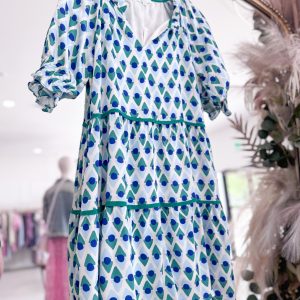 Katrina Dress - Geo Print