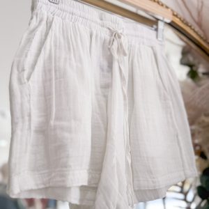 Chrissy Shorts - White