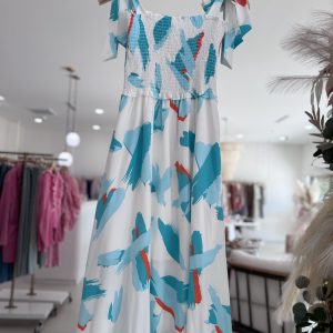 Nola Maxi Dress - Brushstroke