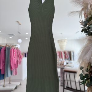 Ophelia Dress - Olive